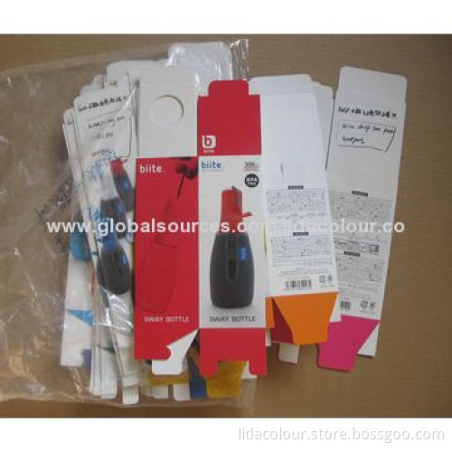 Toy packing box with PET windows, sticker, transparent PET